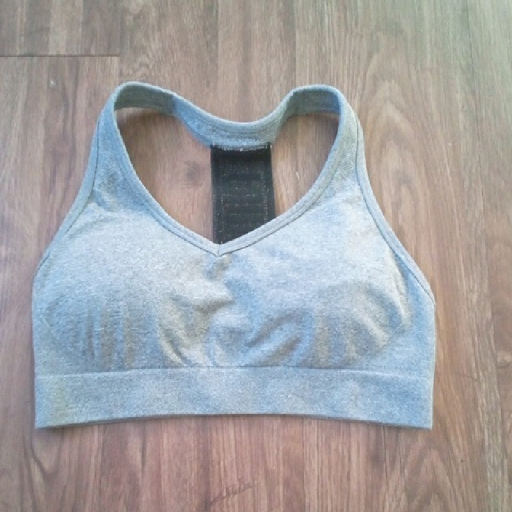 Puma Light Gray Sports Bra